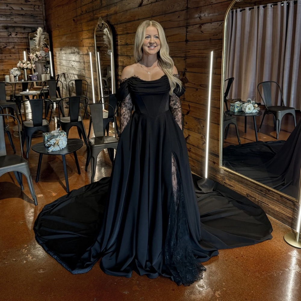 Black Wedding Dress